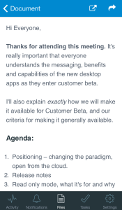 Huddle Note iOS Screenshot 2 175x300 Huddle Note Allows For Fast and Simple Content Creation in the Cloud