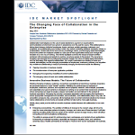 373803 changingfacess 150x150 IDC White Paper   The Changing Face of Collaboration in the Enterprise